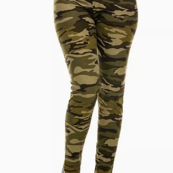 🆕3 DIFFERENT PAIRS OF CAMOUFLAGE LEGGINGS S, M, L - Picture 8 of 8